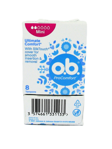 OB TAMPONI 8pcs -PRO COMFORT MINI