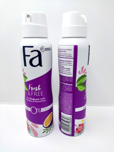 Fa deo 150ml W-FRESH FREE