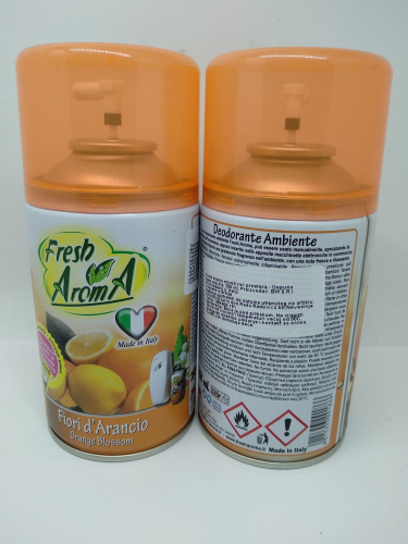 FRESH DEOMATIC SPRAY 250ML-ORANGE