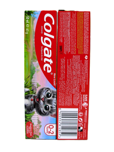 Colgate pzz decija 50ml- 0-2 STRAWBERRY