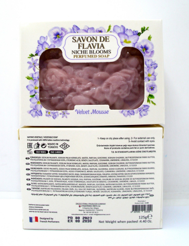 SAVON DE FLAVIA 125GR-VELVET MOUSSE