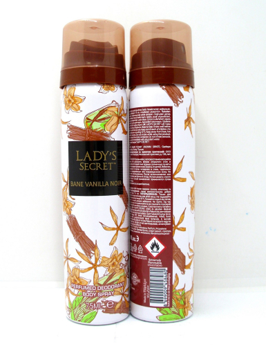 LADY SECRET DEO PARF VANILLA 75ML
