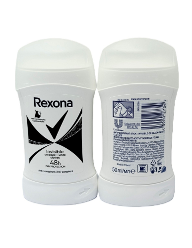 Rexona deo stick 50ml W-INVISIBLE