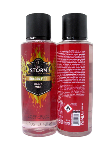 STORM MEN body mist parf. 250ml DRAGON FIRE