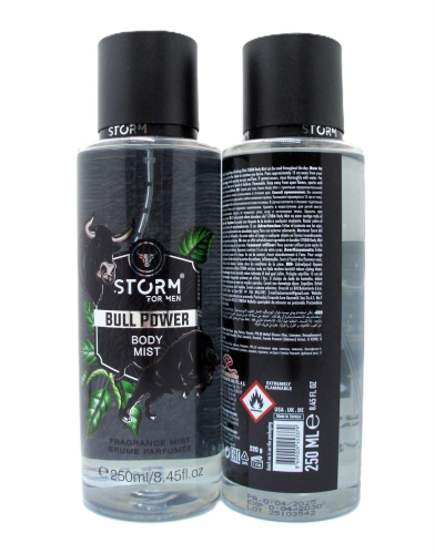 STOR MEN BODY MIST 250ML BULL POWER