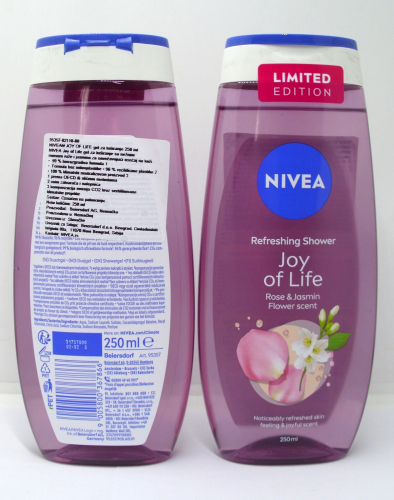 NIVEA DUSH GEL 250ML W-JOY OF LIFE