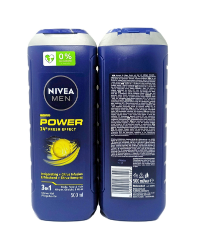 Nivea dush gel 500ml M-POWER
