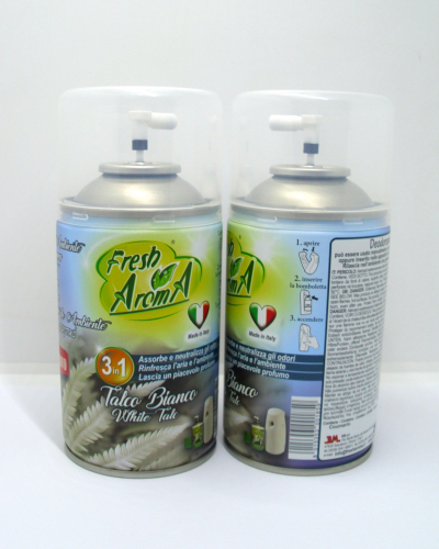 FRESH DEOMATIC SPRAY 250ML-TALCO BIANCO