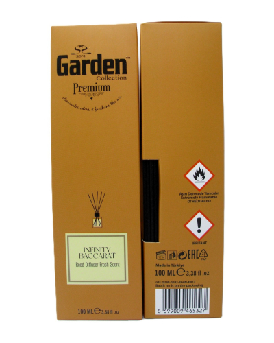 GARDEN PREMIUM mirisljavi stapici 100ml-INFINITY BACCAR