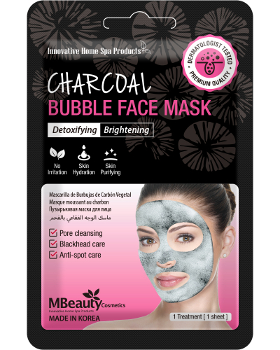 MB crna detox buble maska za lice20ml
