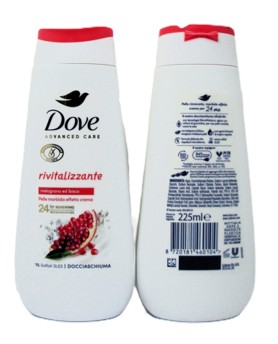 Dove dush gel 225ml W-MELOGRANO IBISCO