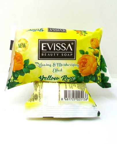 EVISSA SAPUN 75GR- YELLOW ROSE KESICA