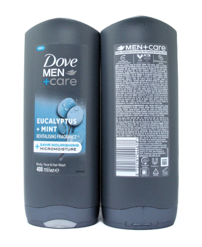 Dove dush gel 400ml M-EUCALYPTUS MINT