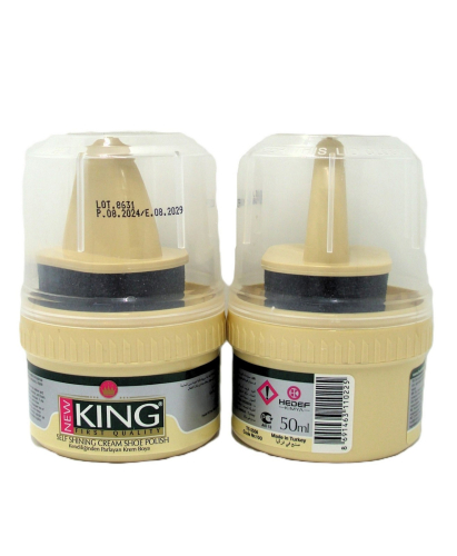 KING KREMA ZA CIPELE 50ML NATURAL