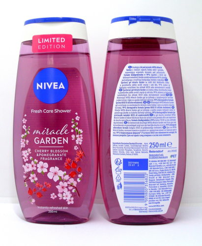 NIVEA DUSH GEL W 250ML- CHERRY BLOSSOM