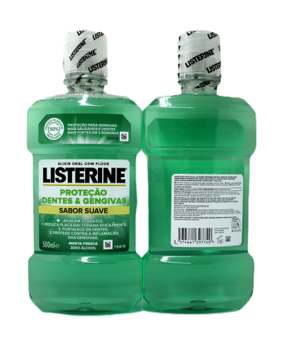 LISTERINE 500ml-TEETH   GUM PROTECTION