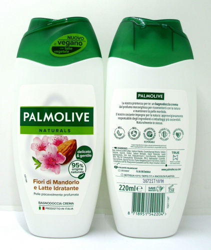 PALMOLIVE KUPKA 220ML ALMOND AND MILK