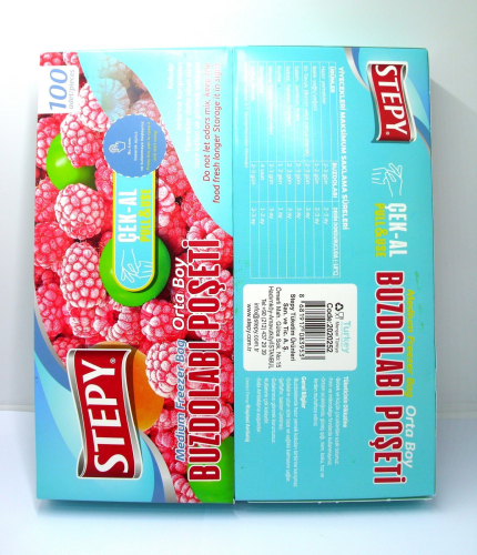 STEPY kese za zamrzivac 100/1 SREDNJE