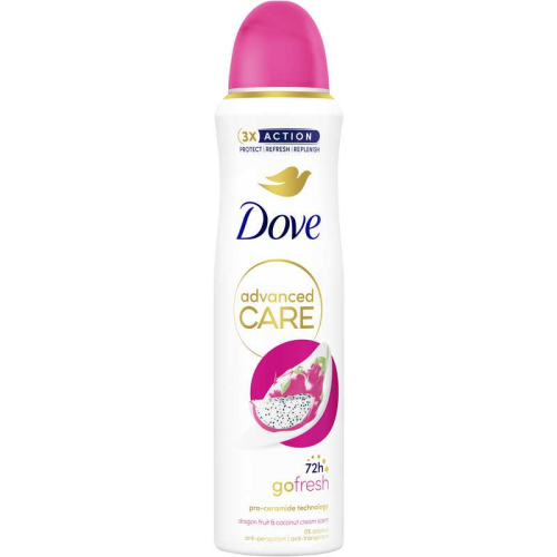 Dove deo spray 150ml W-DRAGONFRUIT COCONUT