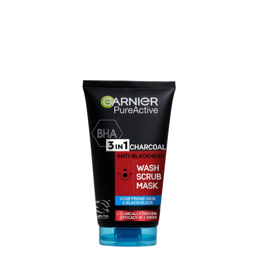 GARNIE MASKA 3IN1 CHARCOAL 150ML