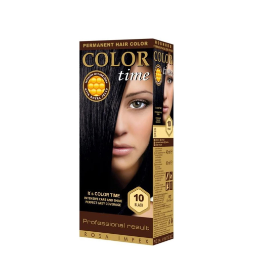 COLOR TIME FARBA ZA KOSU 10 CRNA
