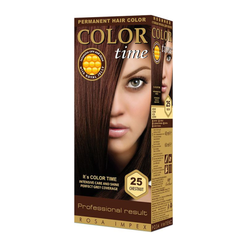 COLOR TIME FARBA ZA KOSU 25 KESTEN