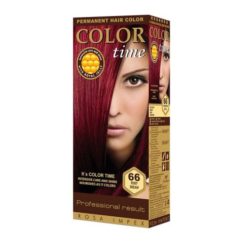 COLOR TIME FARBA ZA KOSU 66 RUBIN CRV