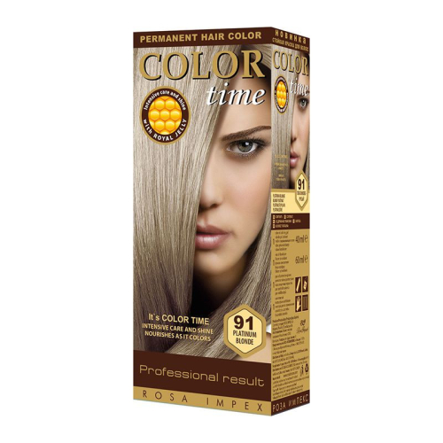 COLOR TIME FARBE ZA KOSU 91 PLATIN