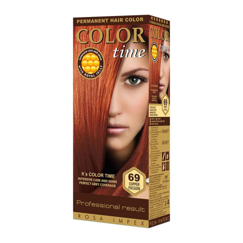 COLOR TIME FARBA ZA KOSU 69 COPPER