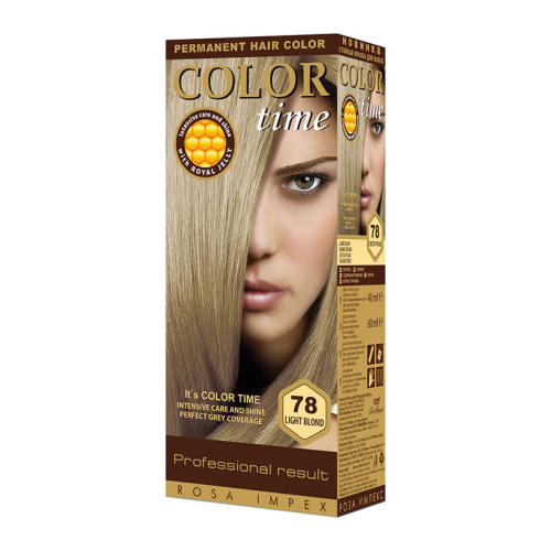 COLOR TIME FARBE ZA KOSU 78 SVET.PLAVA