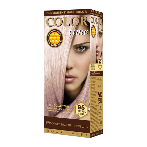 COLOR TIME FARBA ZA KOSU 95 PINK PLAVA