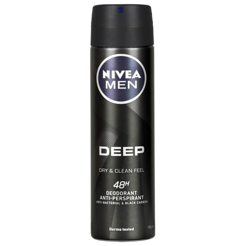 NIVEA DEO DEEP DRY&CLEAN 150ML 