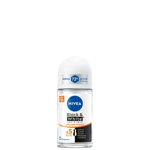 DEO NIVEA ROLL B&W IMPACT W 50ML