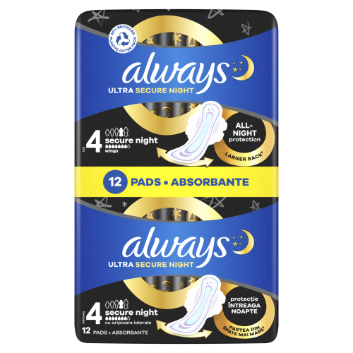 ALWAYS ULOSCI ULTRA SECURE NIGHT 12 BIG PACK