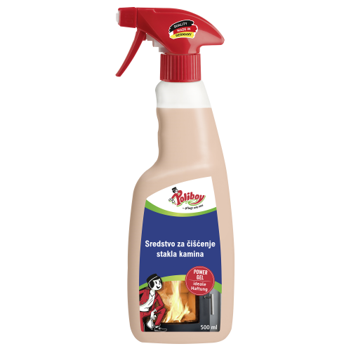 SRED. POLIBOY ZA CISCENJE STAKLA KAMINA 500ML