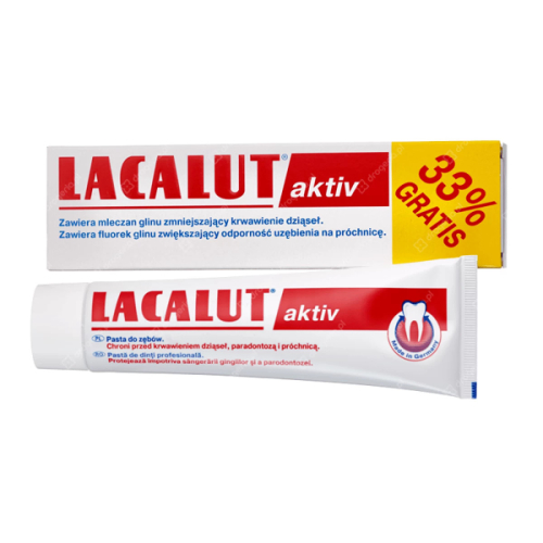 LACALUT PASTA AKTIV 75 ML +33% GRATIS