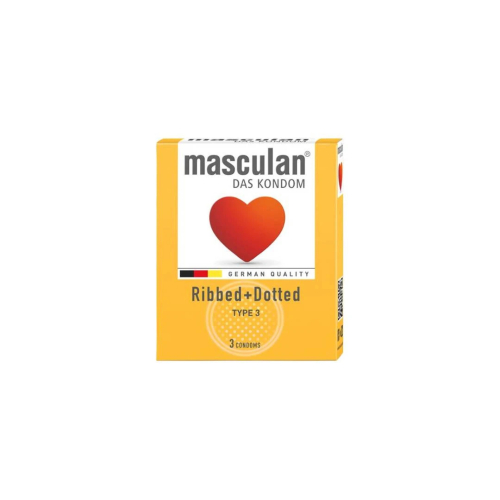 MASCULAN RIBBED 3/1