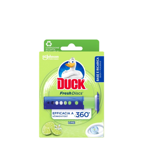DUCK FRESH DISC WC OSVEZ. LIME 