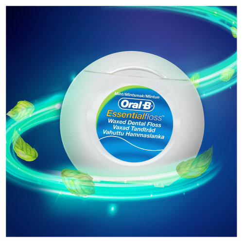 ORAL B FLOSS ESSENTIAL UNWAXED 50M