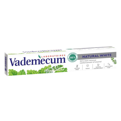 VADEMECUM pasta za zube basic Natural White 75ml NOVO
