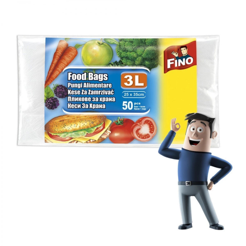 FINO KESE ZA ZAMRZIVAC 3L 50KOM
