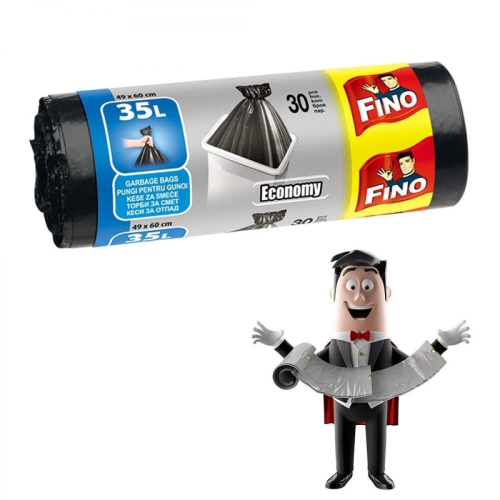 FINO KESE ZA SMECE HD 35L 30KOM