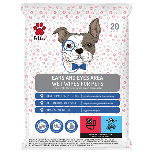 Petino vl. maramice za kućne ljubimce/oči, uši 20k