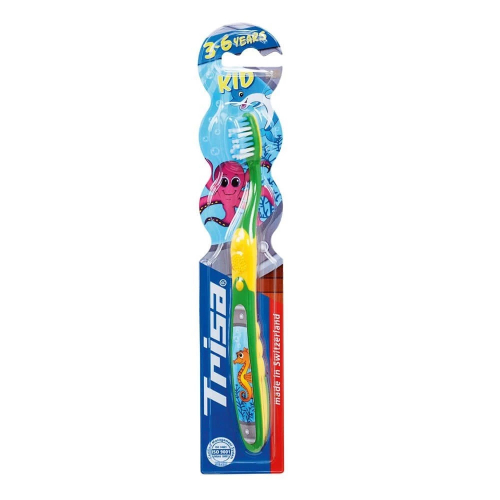 TRISA CET.KID 3-6 TOOTHBRUSHES