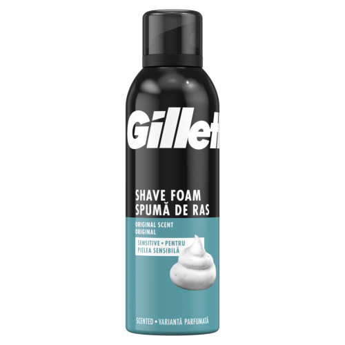 PENA GILLETE SENSITIVE 200ML