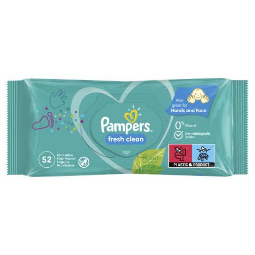 PAMPERS MARAMICE FRESH CLEAN 52 KOM  