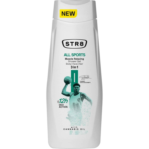 STR8 DUSH GEL 400ML - ALL SPORTS