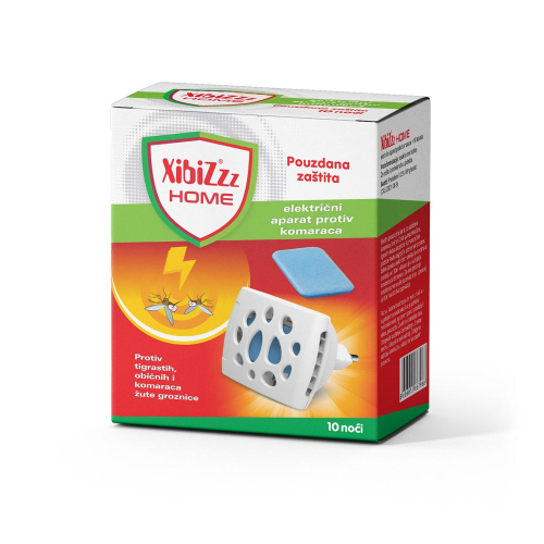 XIBIZ APARAT ZA KOMARCE+10 TABLETA