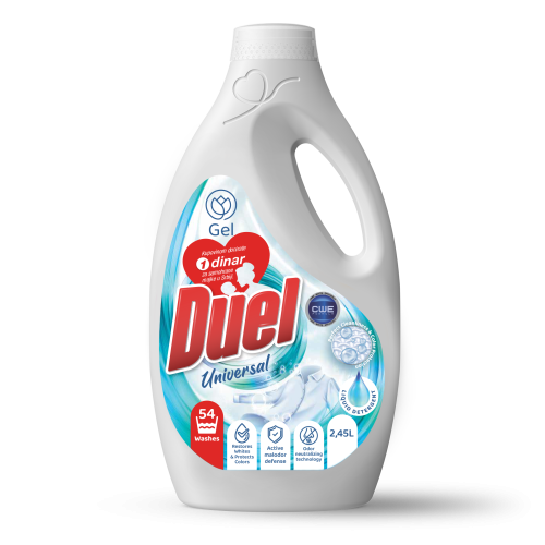DUEL GEL DET ZA VES UNIVERSAL 2.45L