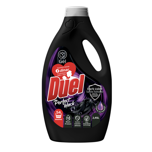 DUEL GEL DET. ZA VES PERFECT BLACK 2,45L